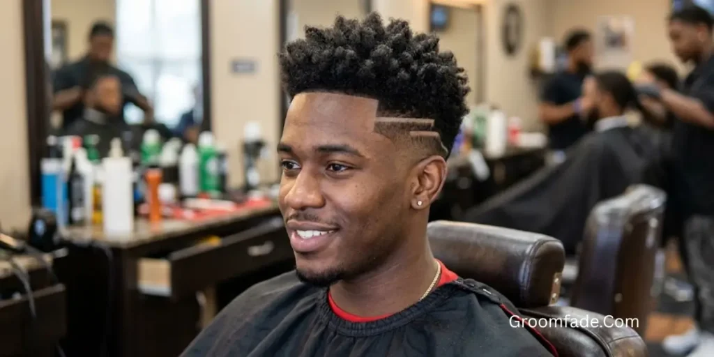Juice Box Fade for Coily and Afro-Textured Hair
