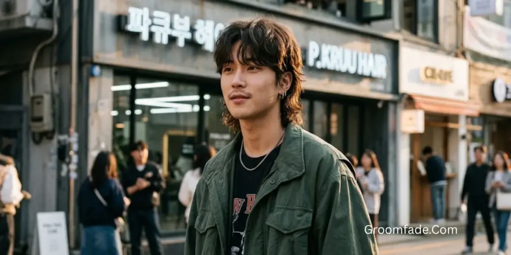 Korean-Inspired Mullet