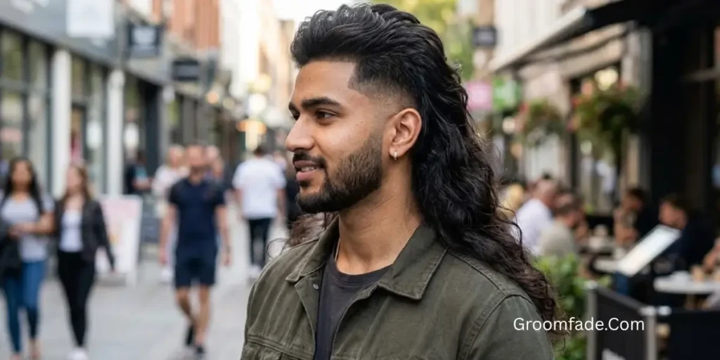 Long Mullet With Fade