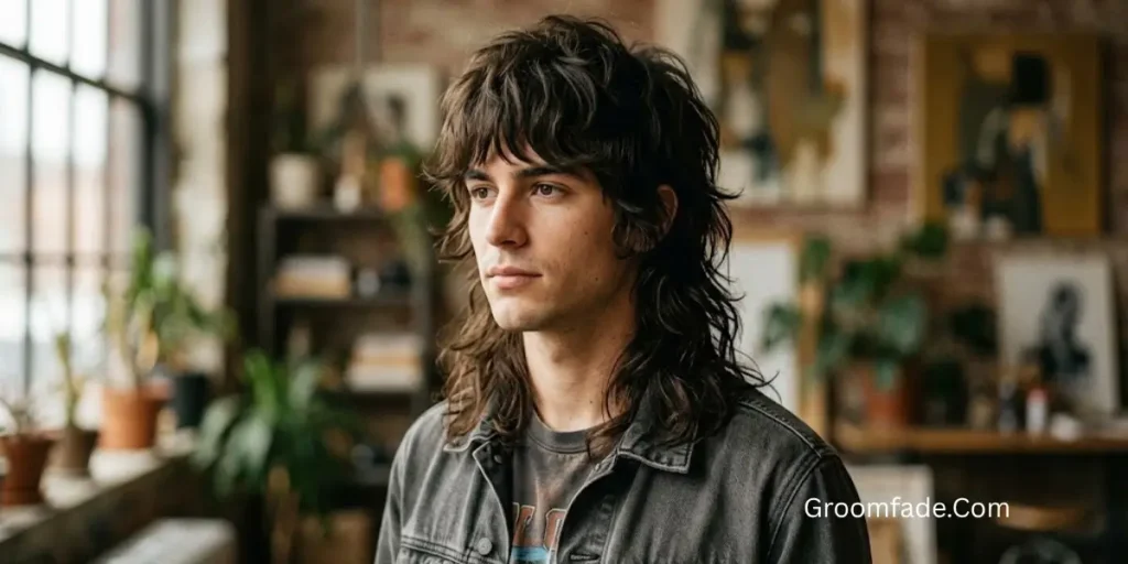 Long Mullet With Fringe