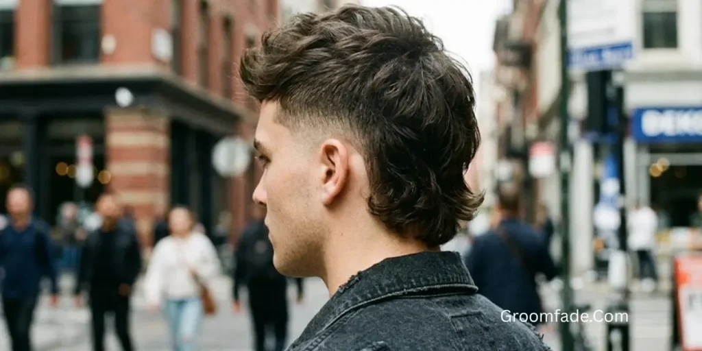 Low Skin Fade Mullet