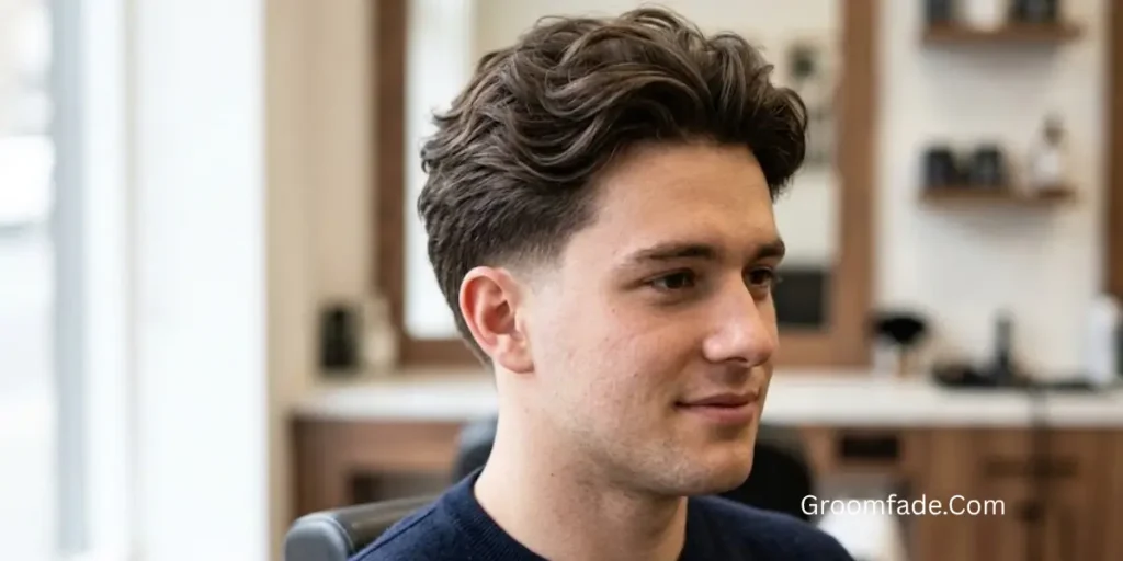 Low Taper Fluffy Hair for Medium-Texture Hair