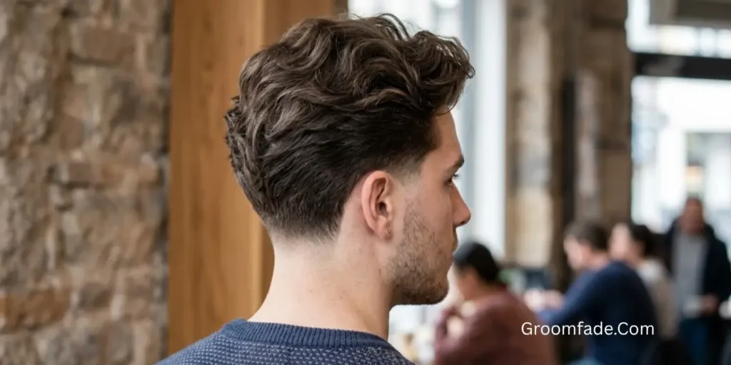 Low Taper Fluffy Hair for Wavy Hair