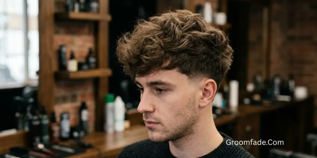 Low Taper With Textured Fluffy Hair