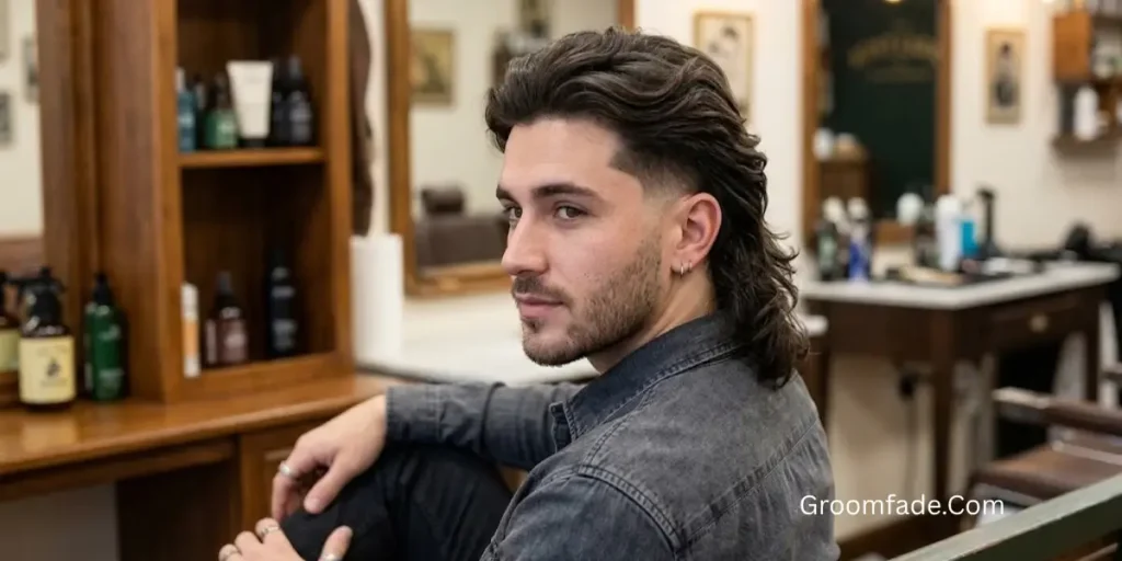 Lower Taper Fade Mullet