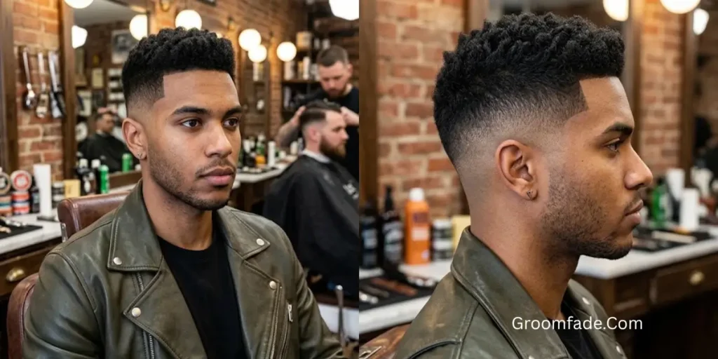 Mid Shadow Fade Haircut