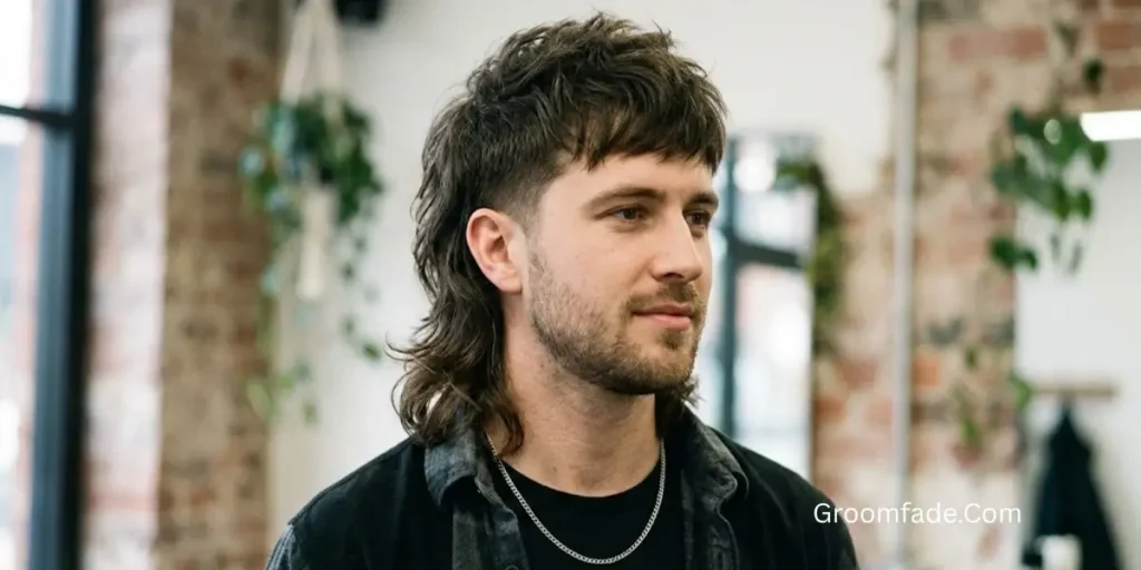 Modern Long Mullet for Men