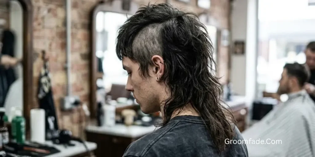 Reverse Mohawk Mullet