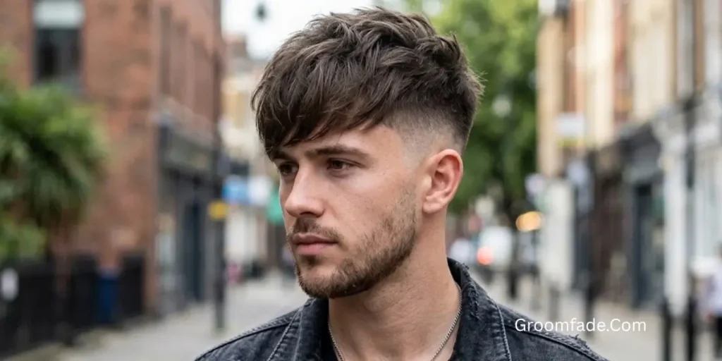 Reverse Mullet Fade