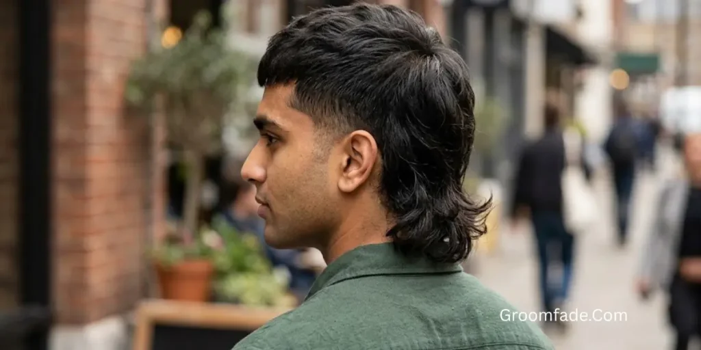 Reverse Mullet With Tapered Sides