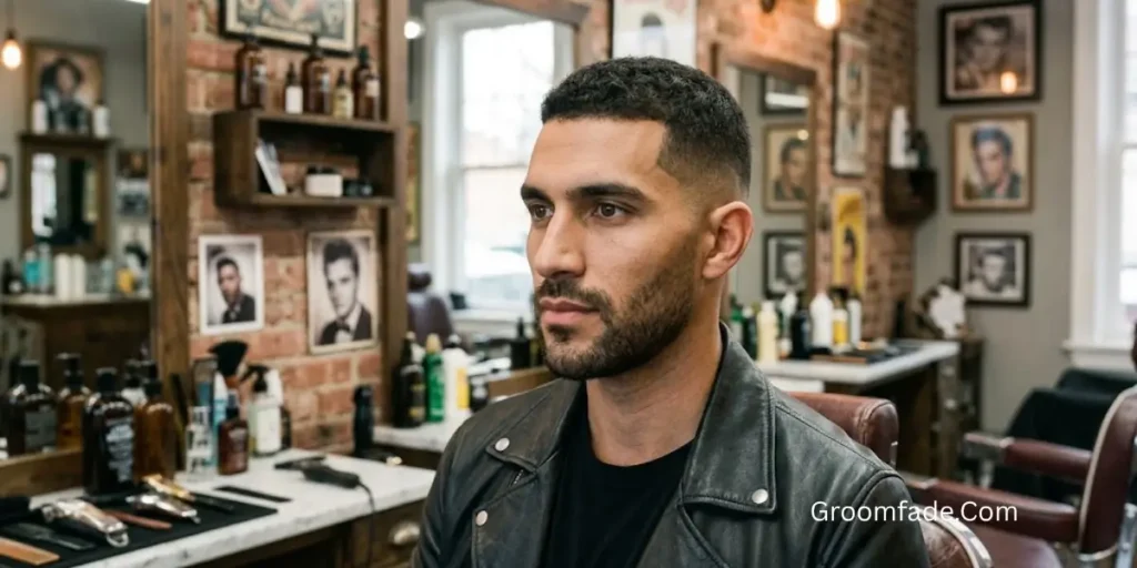 Shadow Fade with Buzz Cut