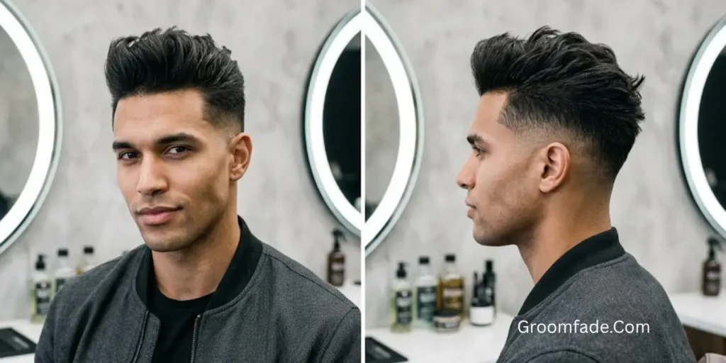 Shadow Fade with Quiff
