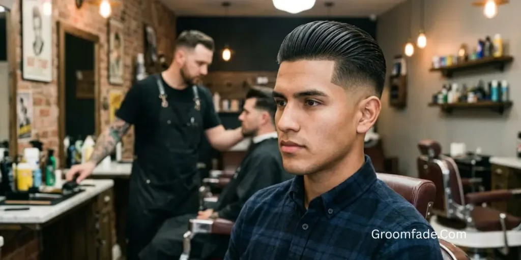 Shadow Fade with Slick Back