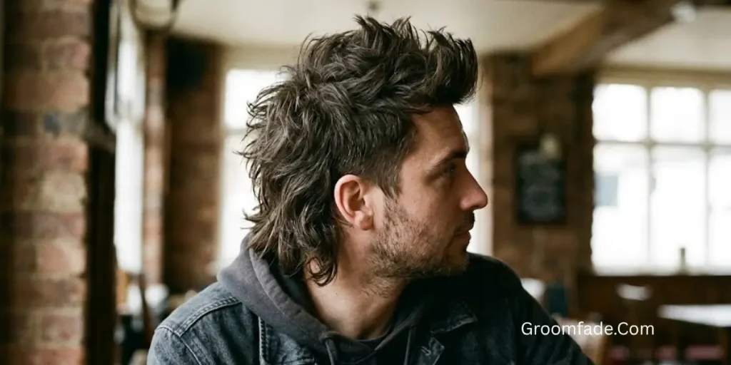 Shaggy Mohawk Mullet