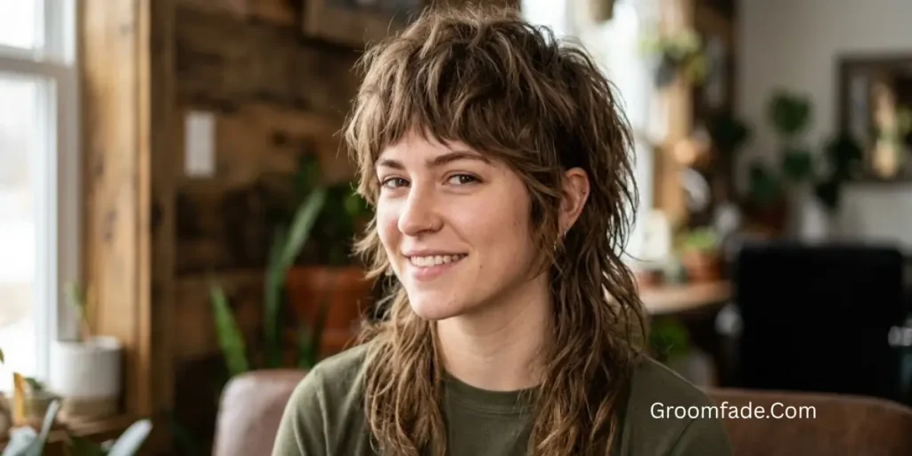 Shaggy Pixie Mullet