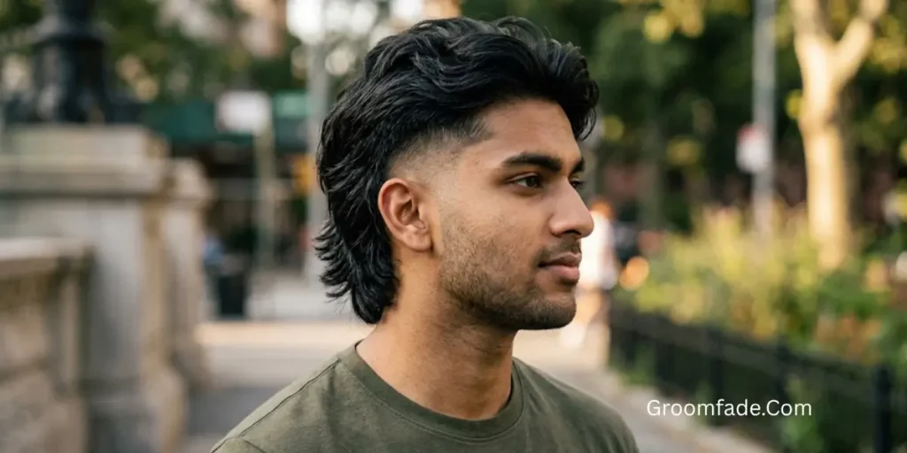 Short Low Fade Mullet