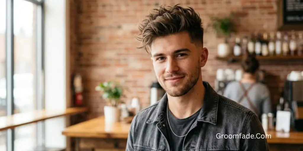 Tapered Sides With Messy Top