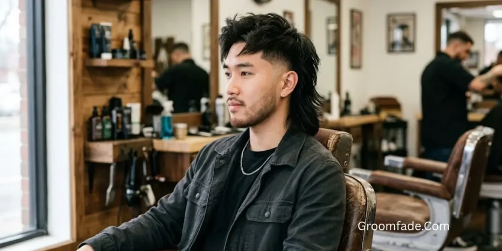 Temp Fade Mullet