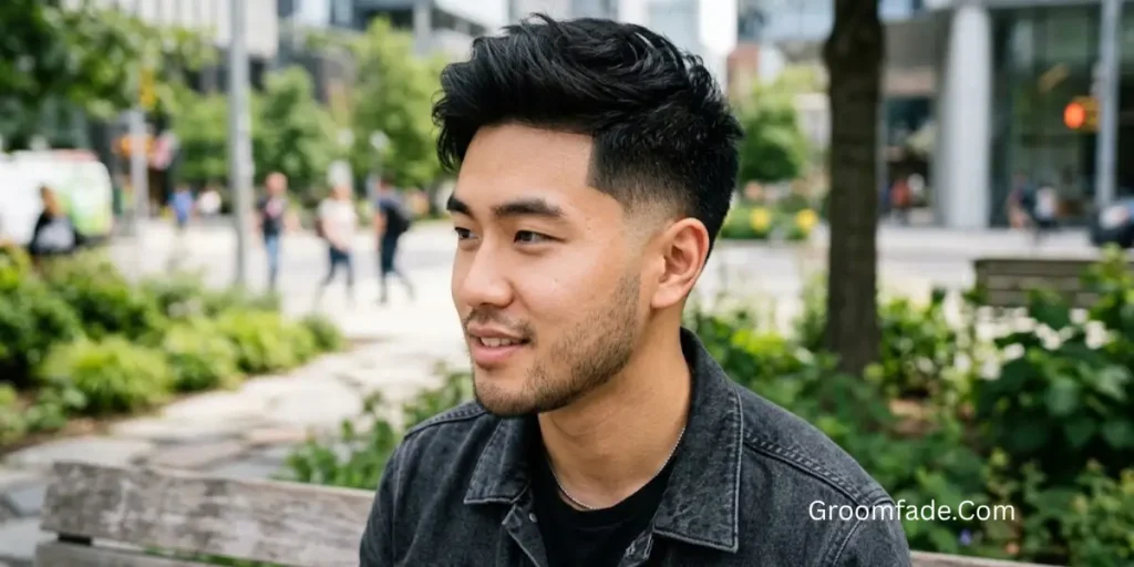 Temp Fade for Asian Hair