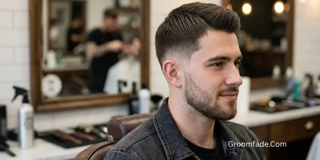 Temp Fade for Straight Hair