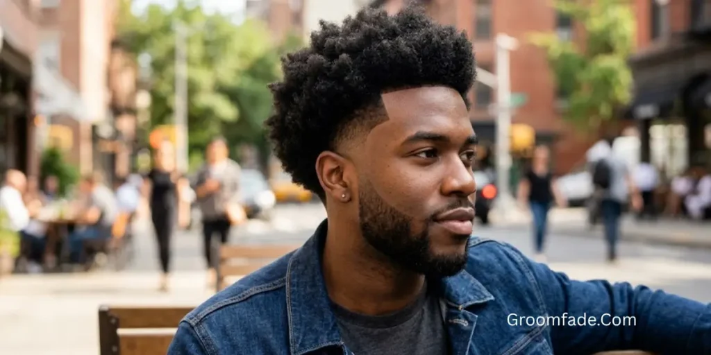 Temp Fade for Thick Hair