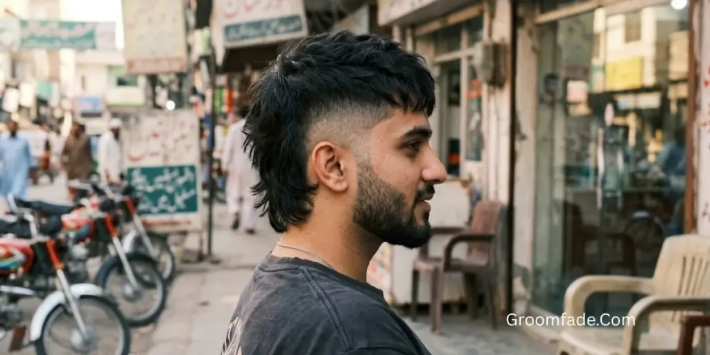 Buzzed Sides Short Mullet