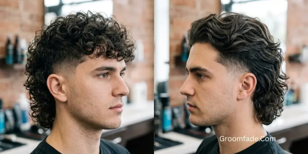Curly Mullet vs. Wavy Mullet