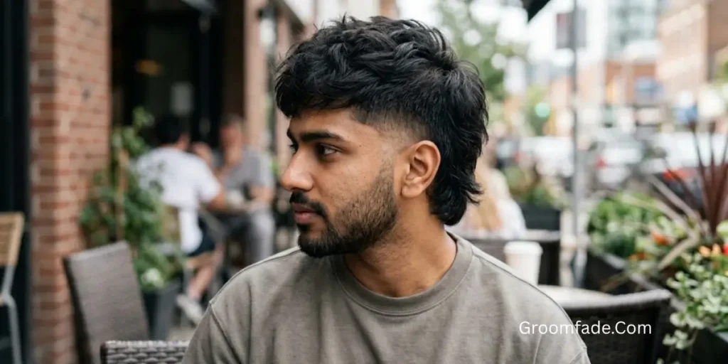 Low Fade Short Mullet