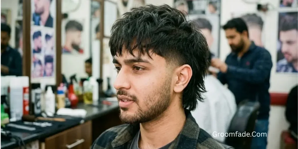Messy Layered Short Mullet