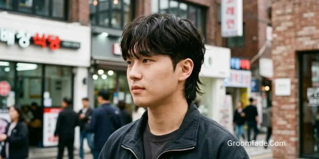 Short Korean Mullet Haircut