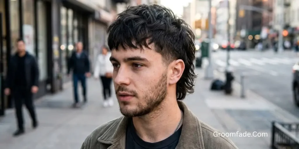 Short Mullet Haircut Men