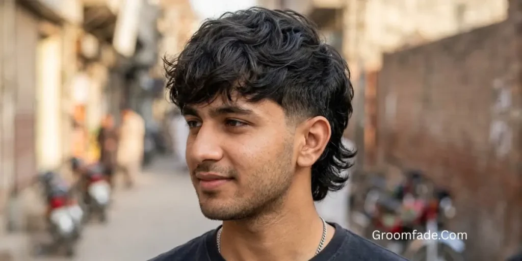 Short Wavy Mullet