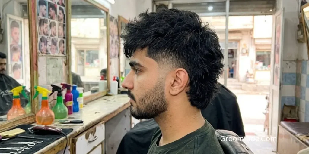 Skin Fade Short Mullet
